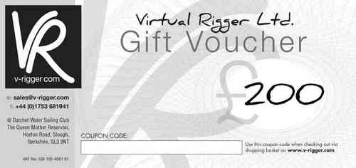 VR Gift Voucher £200
