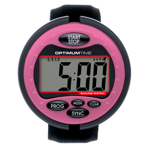 Optimum Time OS319 Jumbo Sailing Pink Watch