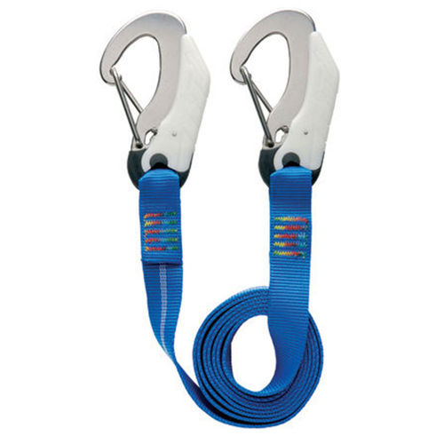 Wichard Flat 2m Harness Line with Two Double action Safety Hooks