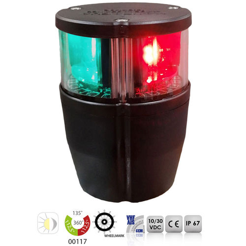 Mantagua Navipro Tricolour with Anchor plus Strobe and Night & Day 2NM Navigation LED Light