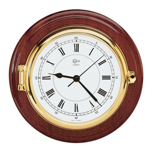 Barigo Captain Clock on Mahogany Display
