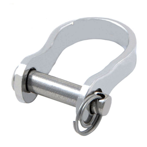 Allen 6.5mm Strip Shackle with Clevis Pin
