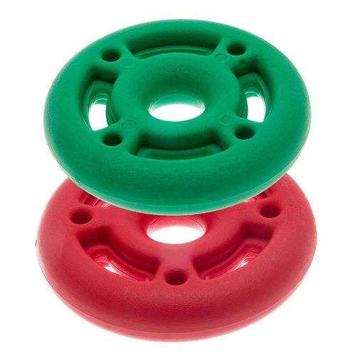 RWO Trapeze Disc Handle Red and Green Pack