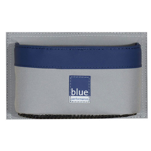 Blue Performance Can Holder with Hooks