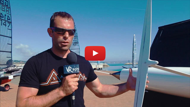 CLICK HERE to watch VRsport TV Tech Talk Video - Int Moth - Dave Hivey